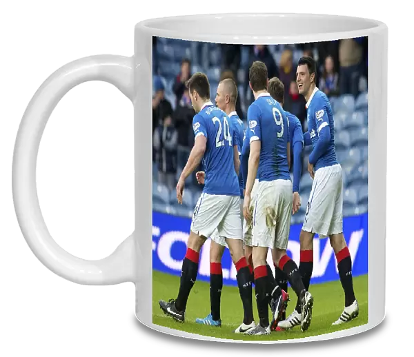 Rangers Victory: Haris Vuckic Scores the Decisive Goal in Scottish Cup Round 5 at Ibrox Stadium
