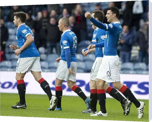 Rangers Glory: Haris Vuckic Scores the Decisive Goal in Scottish Cup Round 5 at Ibrox Stadium