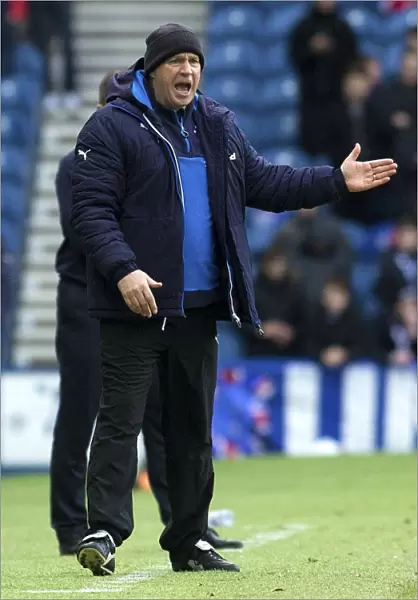Rangers FC: Kenny McDowall and Squad Take on Raith Rovers in Scottish Cup Fifth Round at Ibrox Stadium