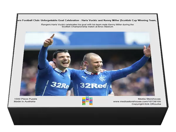 Rangers Football Club: Unforgettable Goal Celebration - Haris Vuckic and Kenny Miller (Scottish Cup Winning Team, 2003)