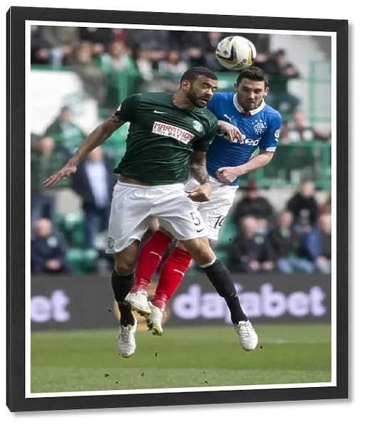 Rangers vs Hibernian: A Battle Between Nicky Clark and Liam Fontaine in the Scottish Championship Clash at Easter Road