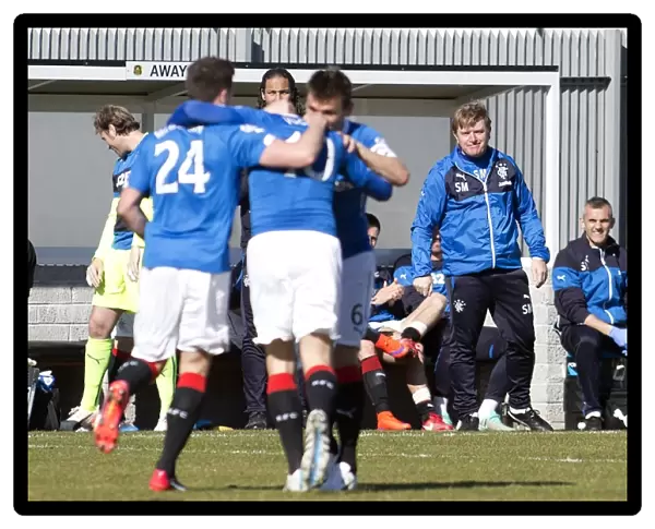Stuart McCall's Delight as Haris Vuckic Scores for Rangers in Scottish Championship Match vs. Dumbarton