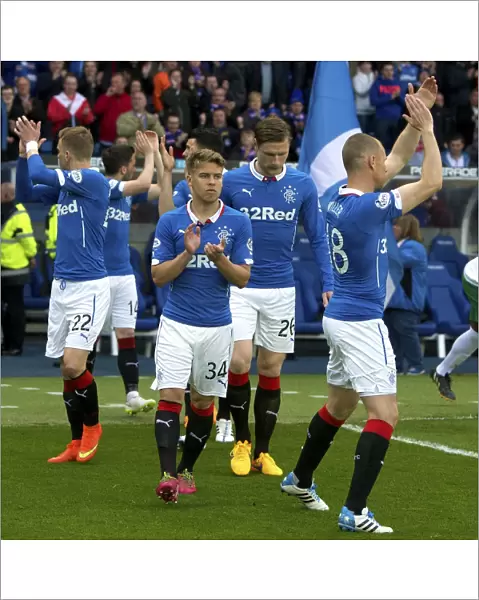 Andy Murdoch's Pre-Match Moment at Ibrox: Rangers Scottish Premiership Play Off Semi-Final vs Hibernian