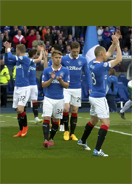 Andy Murdoch's Pre-Match Moment at Ibrox: Rangers Scottish Premiership Play Off Semi-Final vs Hibernian