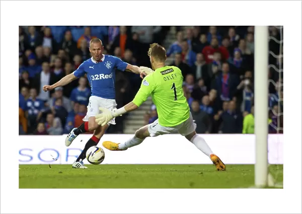Kenny Miller Scores Dramatic Goal in Rangers Scottish Premiership Play-Off Semi-Final at Ibrox Stadium