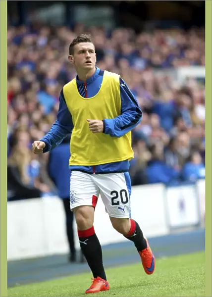 Rangers Fraser Aird in Action: League Cup First Round vs Peterhead at Ibrox Stadium (Scottish Cup Champions 2003)