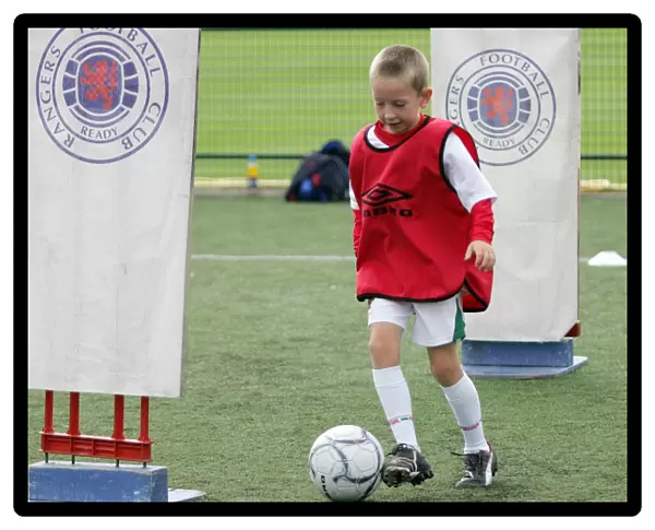 Nurturing Soccer Talent: Future Football Stars at Rangers Football Club Soccer Schools & Stirling University Kids, FITC