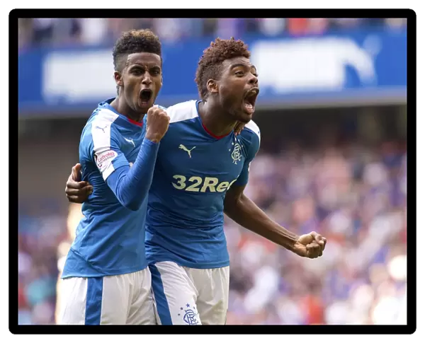 Rangers Football Club: Zelalem and Oduwa's Thrilling Championship Victory Celebration at Ibrox Stadium