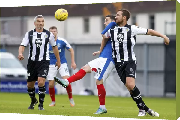 Battle for the Ball: Nicky Clark vs. Andy Webster - St Mirren vs. Rangers Soccer Clash