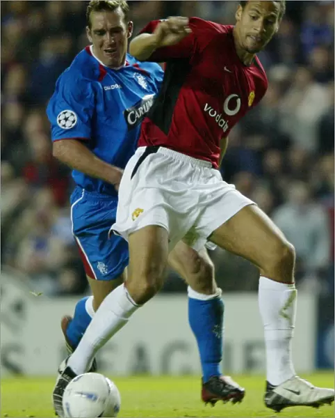 Old Firm Derby: Rangers vs Manchester United - A 1-0 Victory for Manchester United (22 / 10 / 03)