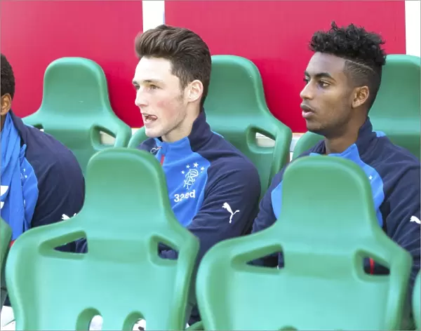 Rangers Triumph: Oduwa, Thompson, and Zelalem in Action against Hibernian - Ladbrokes Championship