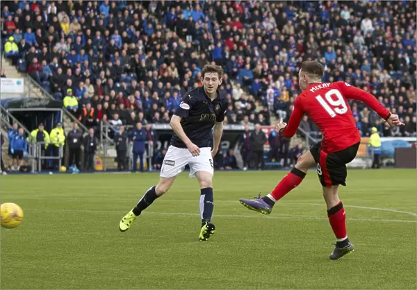Barrie McKay Scores the Winning Goal for Rangers in Ladbrokes Championship Match at Falkirk Stadium