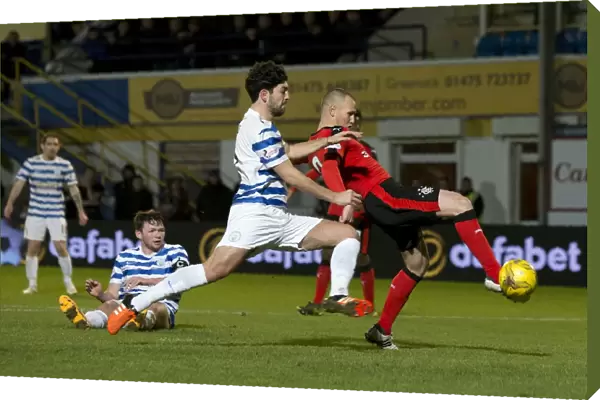 Kenny Miller Scores the Winning Goal for Rangers in Championship Clash at Cappielow