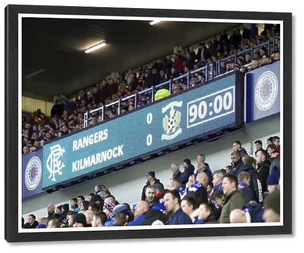Tense Moment at Rangers vs Kilmarnock's Fifth Round Scottish Cup Clash at Ibrox Stadium (2003)