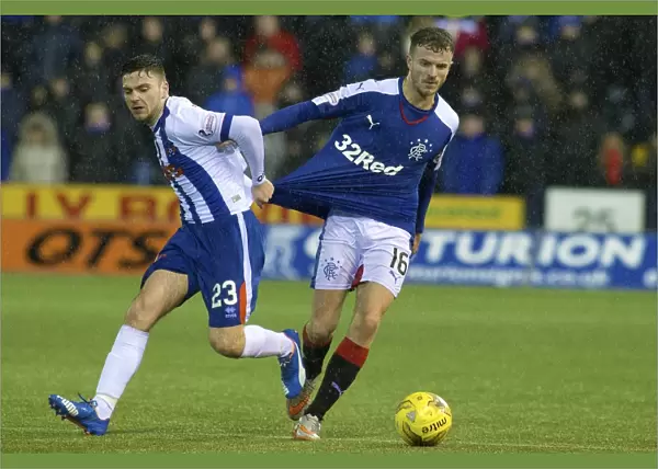 Tense Showdown: Halliday vs. White in the Fifth Round Replay of the Scottish Cup at Rugby Park