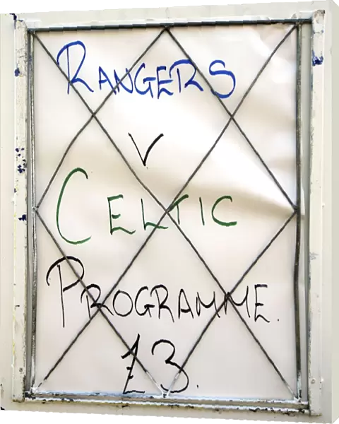 2003 Scottish Cup Semi-Final: Rangers vs Celtic Programme (Hampden Park) - Scottish Cup Winners Edition