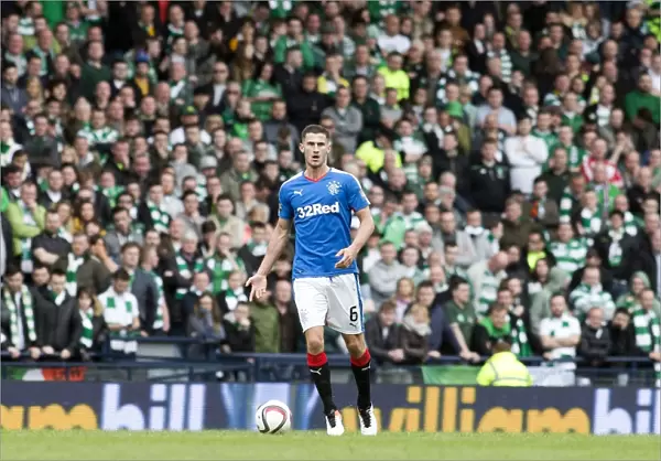 Rangers vs Celtic: Dominic Ball in Action - Scottish Cup Semi-Final at Hampden Park (2003 Champions)