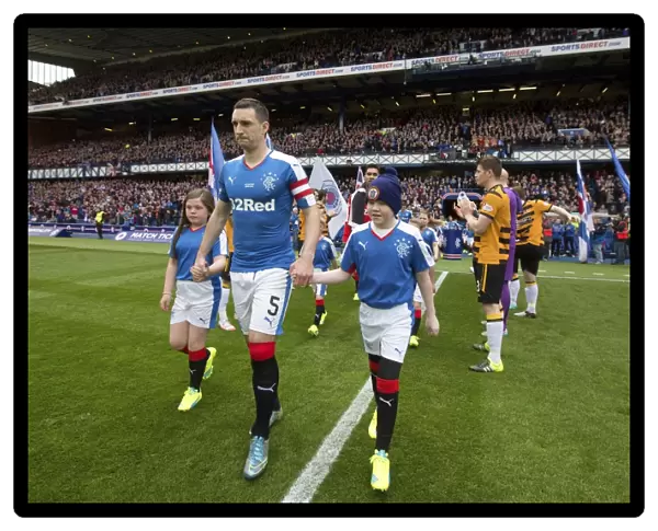 Rangers Football Club: Lee Wallace and Team Mates Honored with Guard of Honor at Ibrox Stadium (Scottish Cup Winning Squad, 2003)