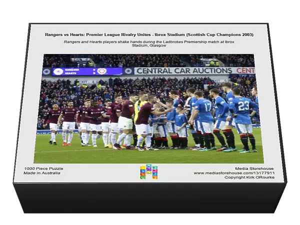 Rangers vs Hearts: Premier League Rivalry Unites - Ibrox Stadium (Scottish Cup Champions 2003)