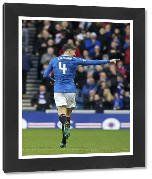 Rob Kiernan's Thriller: Rangers Unforgettable Goal vs. Heart of Midlothian (Scottish Premiership, Ibrox Stadium)