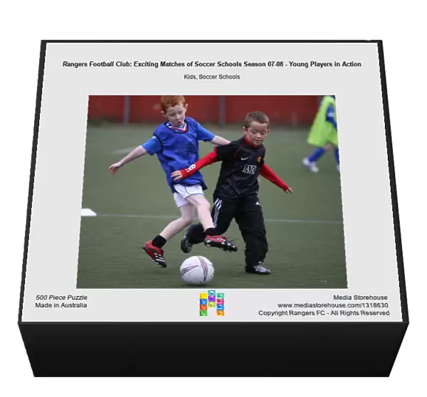 Rangers Football Club: Exciting Matches of Soccer Schools Season 07-08 - Young Players in Action