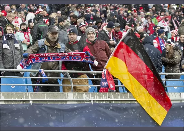 A Clash of Titans: Rangers vs RB Leipzig - Passionate Fans Showdown at the Red Bull Arena