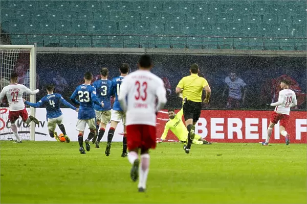 Oliver Burke Scores for Rangers: A Goal for the Scottish Cup Champions Against RB Leipzig at Red Bull Arena