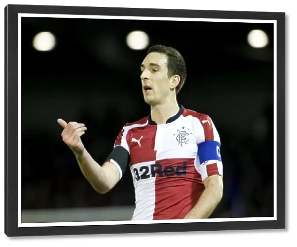 Rangers Captain Lee Wallace Inspires Team During Intense Inverness Caledonian Thistle Clash (Ladbrokes Premiership)