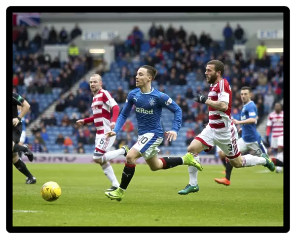 Barrie McKay in Action: Rangers vs Hamilton Academical - Scottish Cup Quarterfinal at Ibrox Stadium (2003)