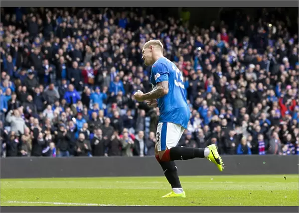 Martyn Waghorn's Thrilling Scottish Cup Quarterfinal Winning Goal for Rangers at Ibrox Stadium