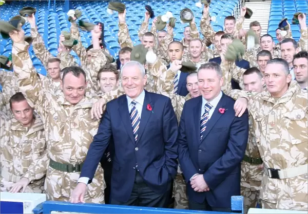 Rangers Glorious 5-0 Victory over Inverness Caledonian Thistle with Military Guests: Ibrox Welcomes Argyll and Sutherland Highlanders and Royal Highland Fusiliers