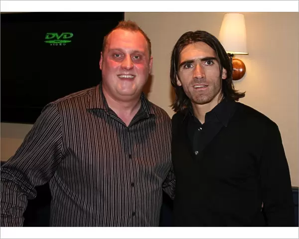 A Memorable Evening with Pedro Mendes at Rangers Charity Race Night, Ibrox 2008