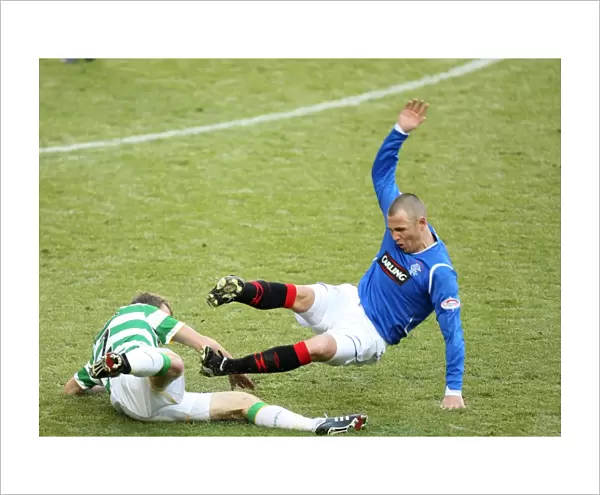 Ibrox: A Clash of Titans - Kenny Miller (Rangers) vs. Hinkel (Celtic) in the Battle for the Clydesdale Bank Premier League Title (0-1 in Favor of Celtic)