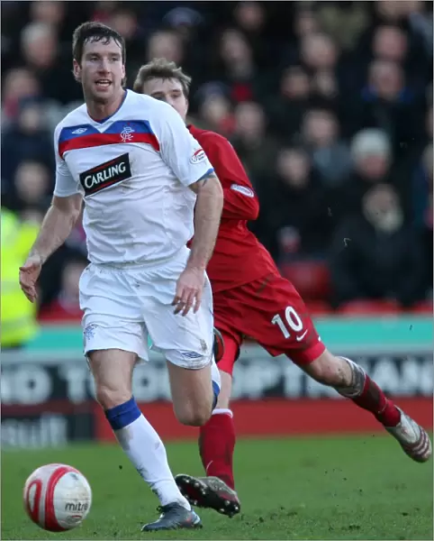 0-0 Stalemate at Pittodrie Stadium: Aberdeen vs Rangers - Clydesdale Bank Premier League (Kirk Broadfoot, Rangers)