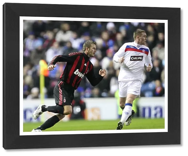 David Beckham's Mid-Season Showdown at Ibrox: A 2-2 Thriller - Rangers vs. AC Milan