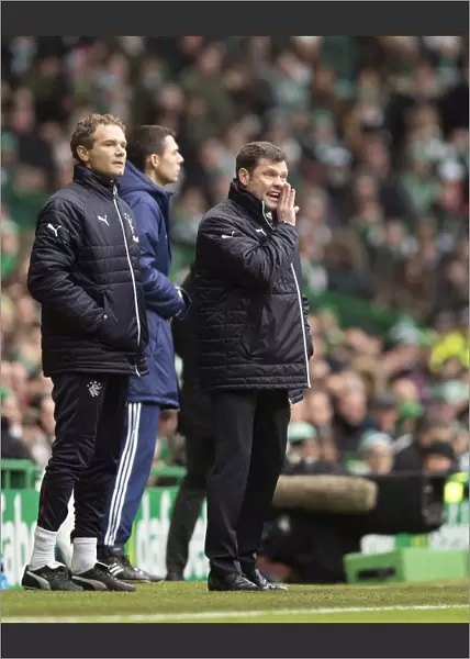 Graeme Murty Rallies Rangers: A Passionate Moment at Celtic Park