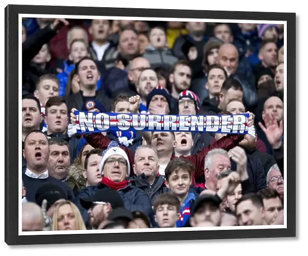 Sea of Blue and White: Rangers Fans Unstoppable Dominance at Celtic Park