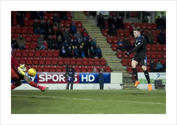 Rangers Josh Windass Scores the Second Goal: St. Johnstone vs Rangers, Ladbrokes Premiership