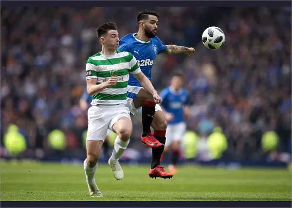 Rangers vs. Celtic: Clash at Hampden - Candeias vs. Tierney's Intense Battle in the Scottish Cup Semi-Final