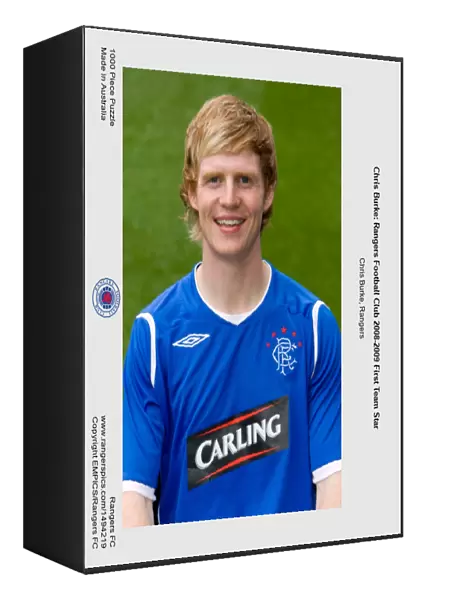 Chris Burke: Rangers Football Club 2008-2009 First Team Star