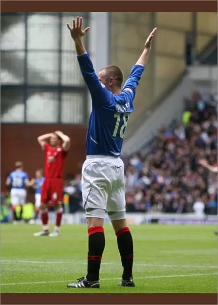 Controversial Own Goal by Kenny Miller: Rangers 2-1 Aberdeen, Clydesdale Premier League, Ibrox