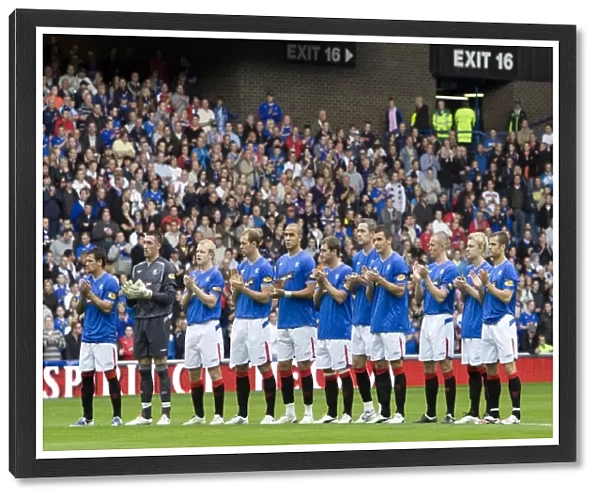 Rangers Players Honor David Will: A Minute's Silence at Ibrox Stadium (0-0 vs Aberdeen)