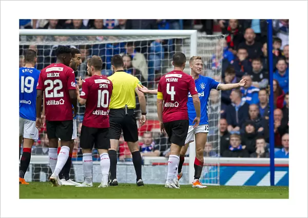Rangers Ross McCrorie: Disappointment After Receiving a Red Card at Ibrox Stadium