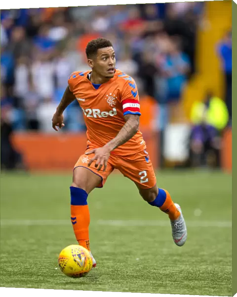 Rangers Captain James Tavernier Fires Up His Team in The Betfred Cup Clash at Rugby Park