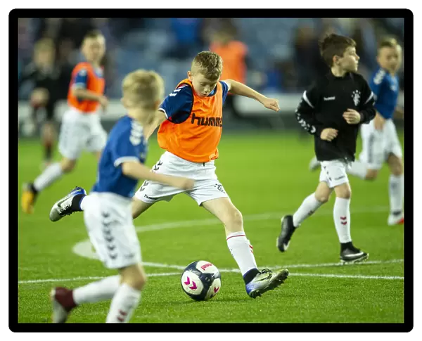 Rangers U10 Thrill Ibrox Fans with Electrifying Half-Time Entertainment