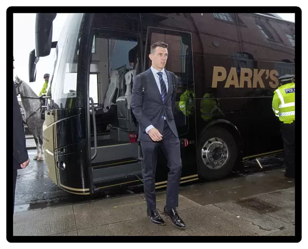 Rangers Ryan Jack Steps Out in New Club Suit for Ladbrokes Premiership Clash at Ibrox Stadium