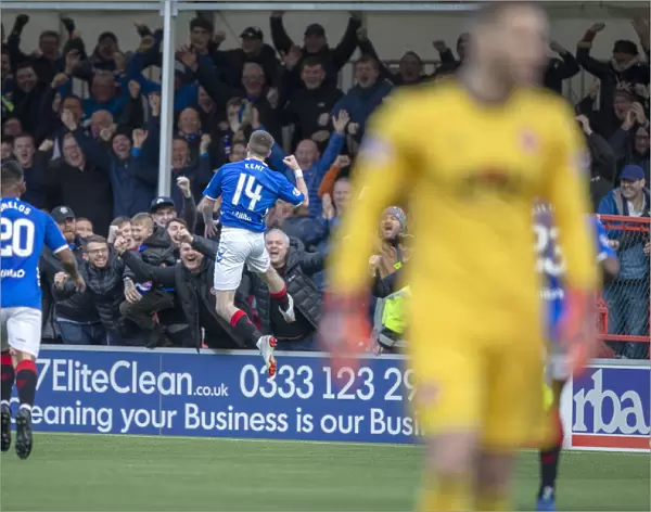 Rangers Ryan Kent Scores Thrilling Goal in Ladbrokes Premiership Match at Hamilton Academia