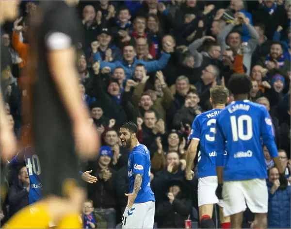 Rangers Daniel Candeias Thrills Ibrox with Stunning Goal vs Livingston in Ladbrokes Premiership
