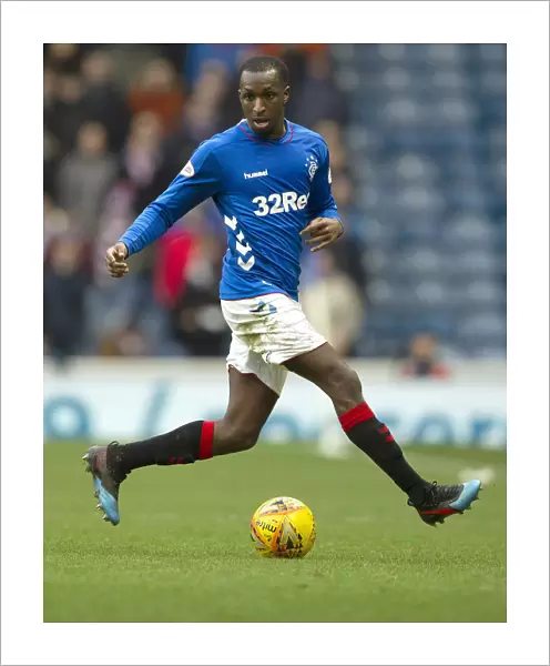 Glen Kamara in Action: Scottish Premiership Match at Ibrox Stadium - Rangers FC