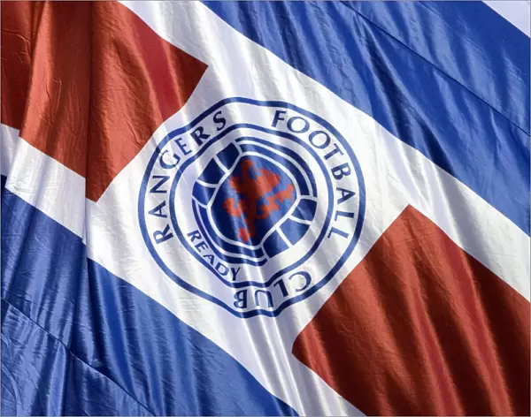 Triumphant Ibrox: Rangers 3-0 Kilmarnock - Clydesdale Bank Premier League - Waving Rangers Flags